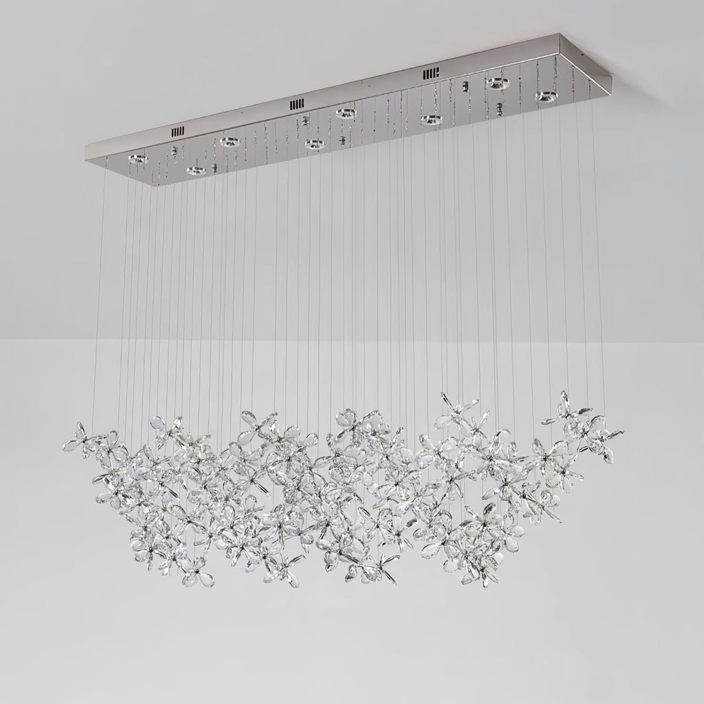 HEATHCLIFF AERIAL BUTTERFLY LIGHTING INSTALLATION