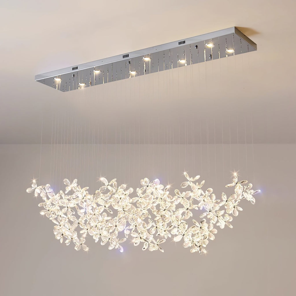 HEATHCLIFF AERIAL BUTTERFLY LIGHTING INSTALLATION
