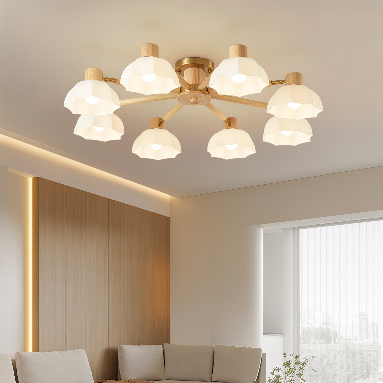 VERITY BLOOMING CANOPY LIGHT