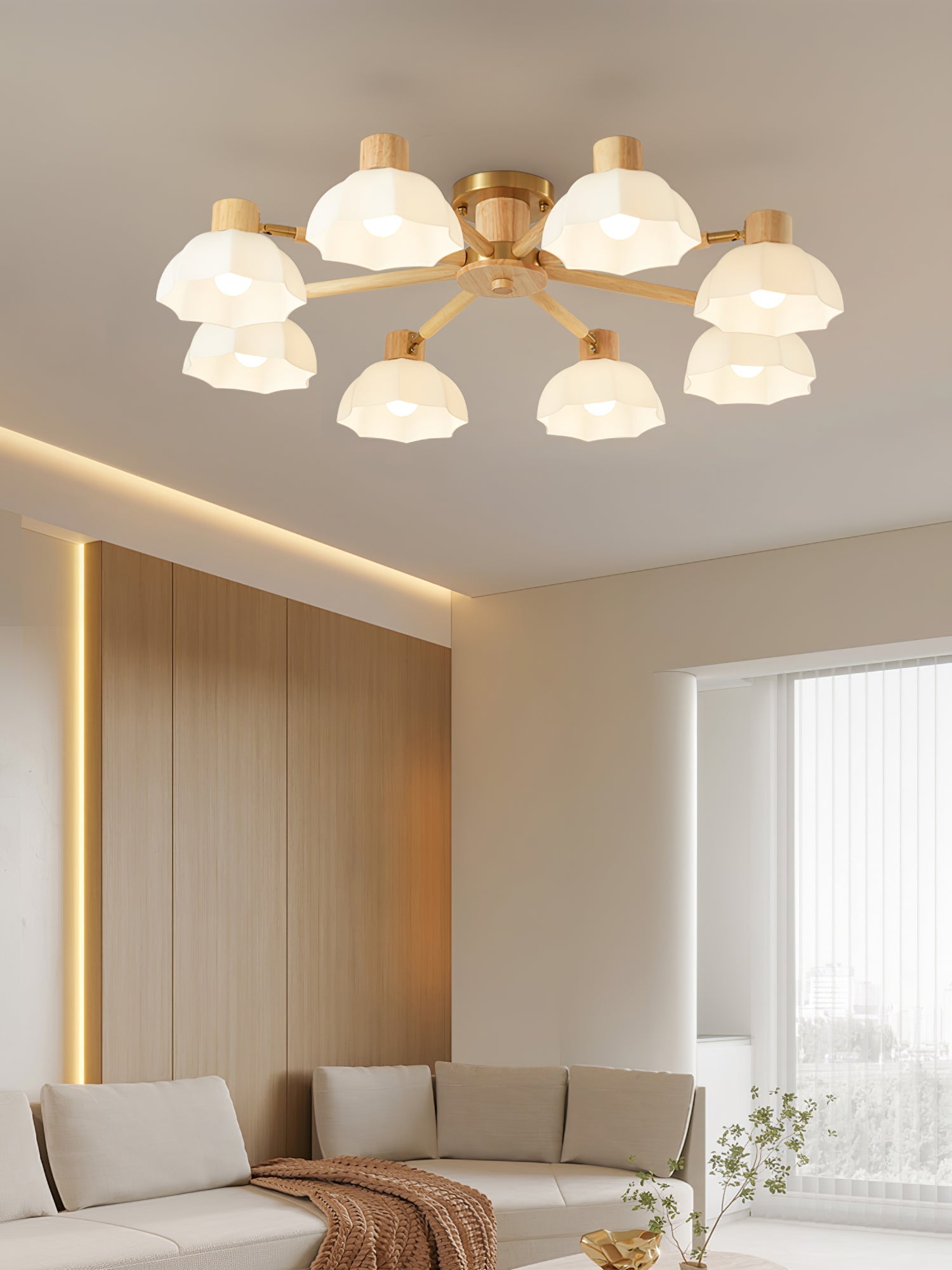 VERITY BLOOMING CANOPY LIGHT