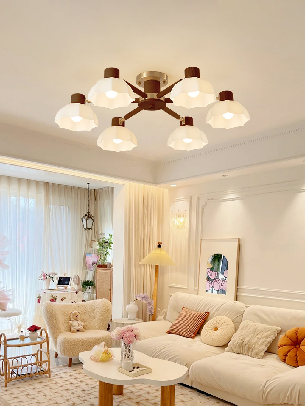 VERITY BLOOMING CANOPY LIGHT