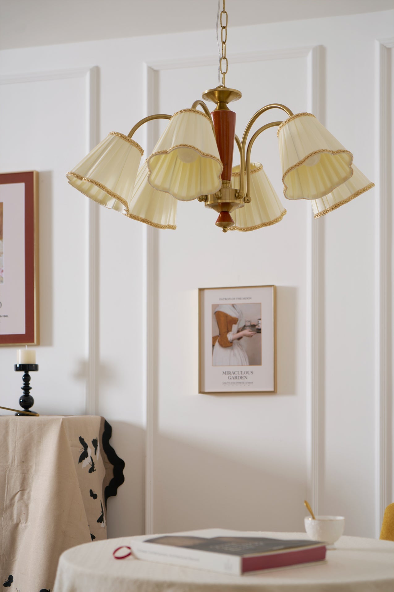 RAVENNA TEXTILE DRAPED LUMINAIRE