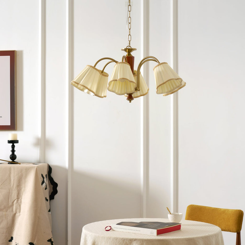 RAVENNA TEXTILE DRAPED LUMINAIRE