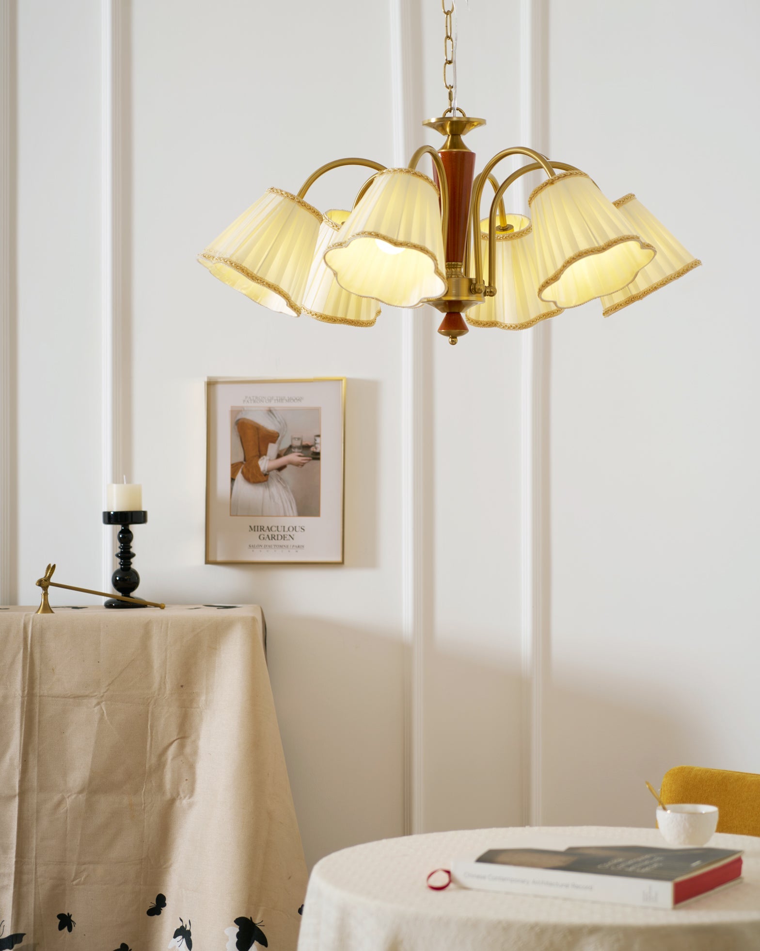 RAVENNA TEXTILE DRAPED LUMINAIRE