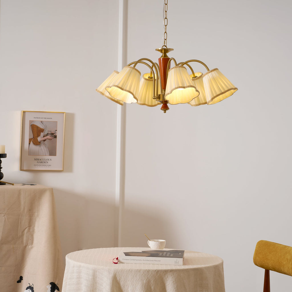 RAVENNA TEXTILE DRAPED LUMINAIRE