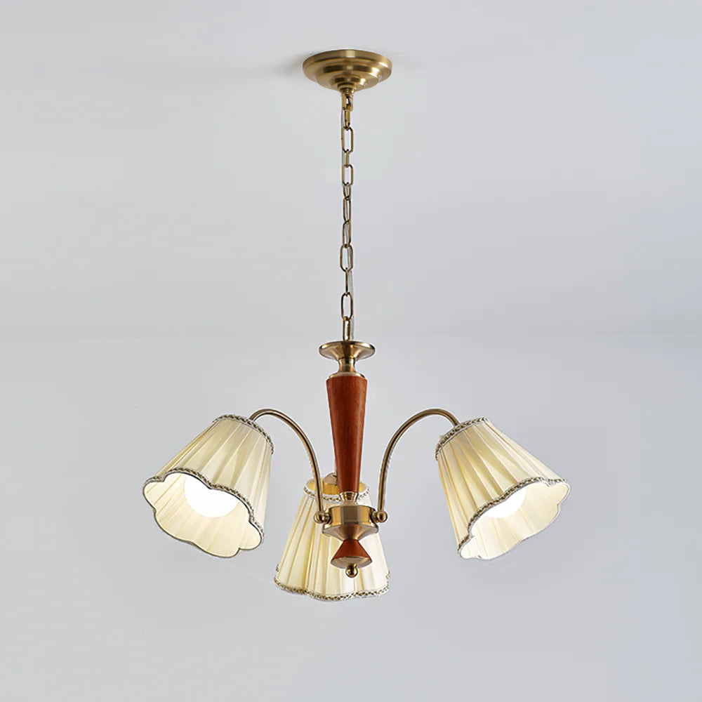 RAVENNA TEXTILE DRAPED LUMINAIRE