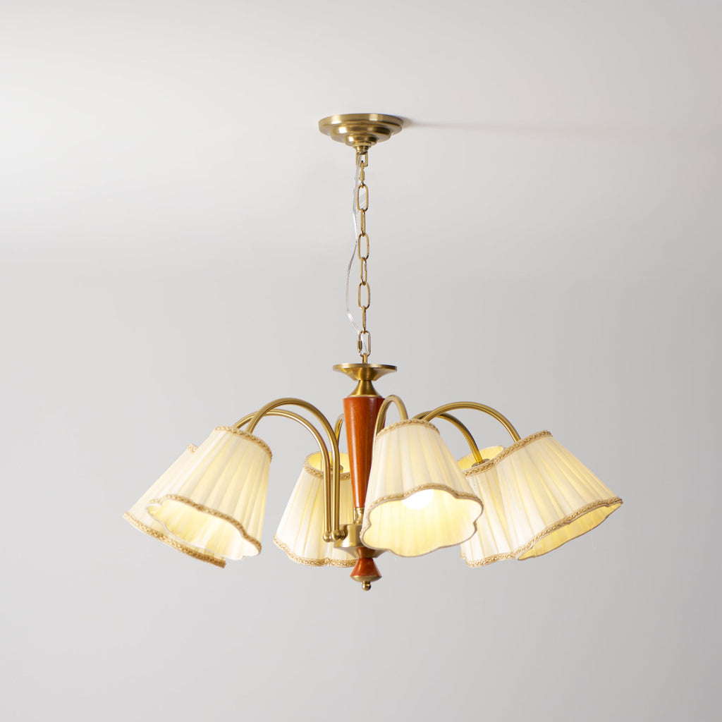 RAVENNA TEXTILE DRAPED LUMINAIRE