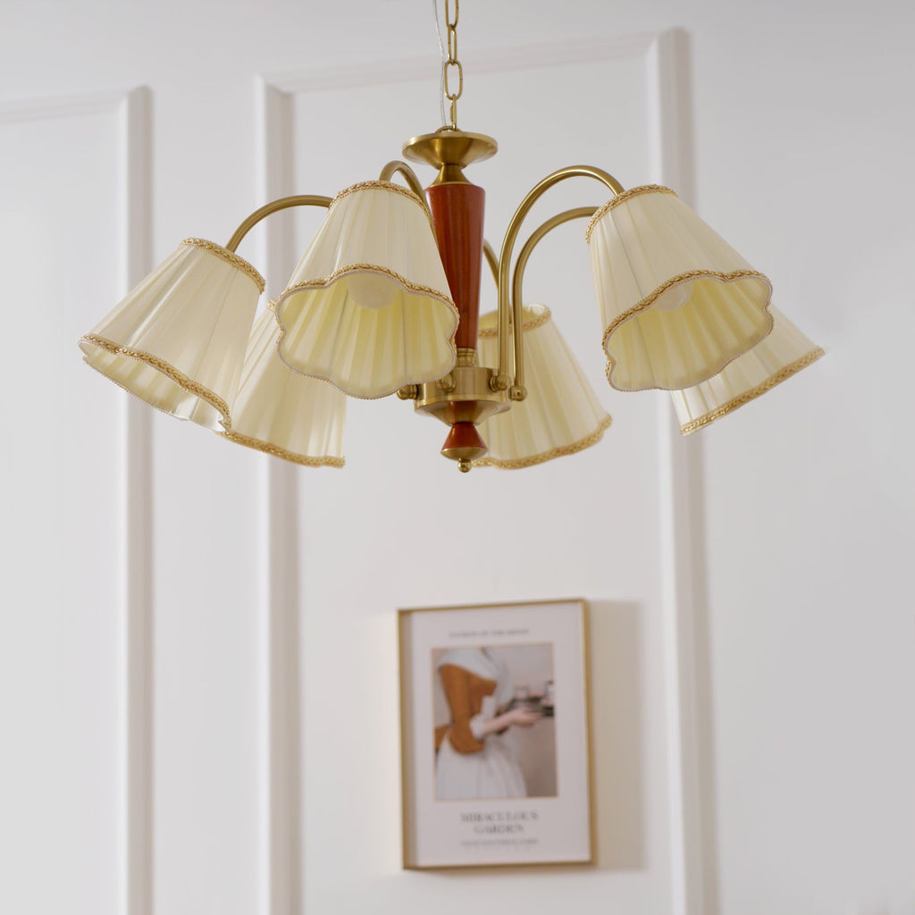 RAVENNA TEXTILE DRAPED LUMINAIRE