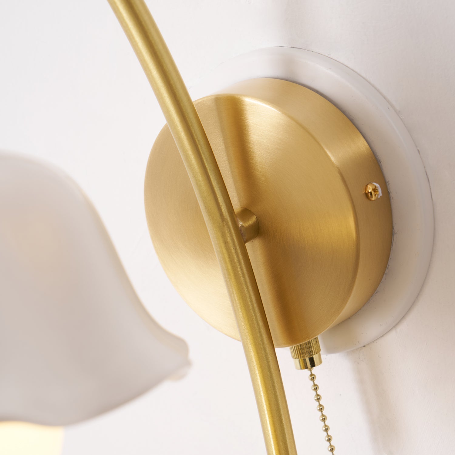 THISTLE BLOOM CERAMIC WALL SCONCE