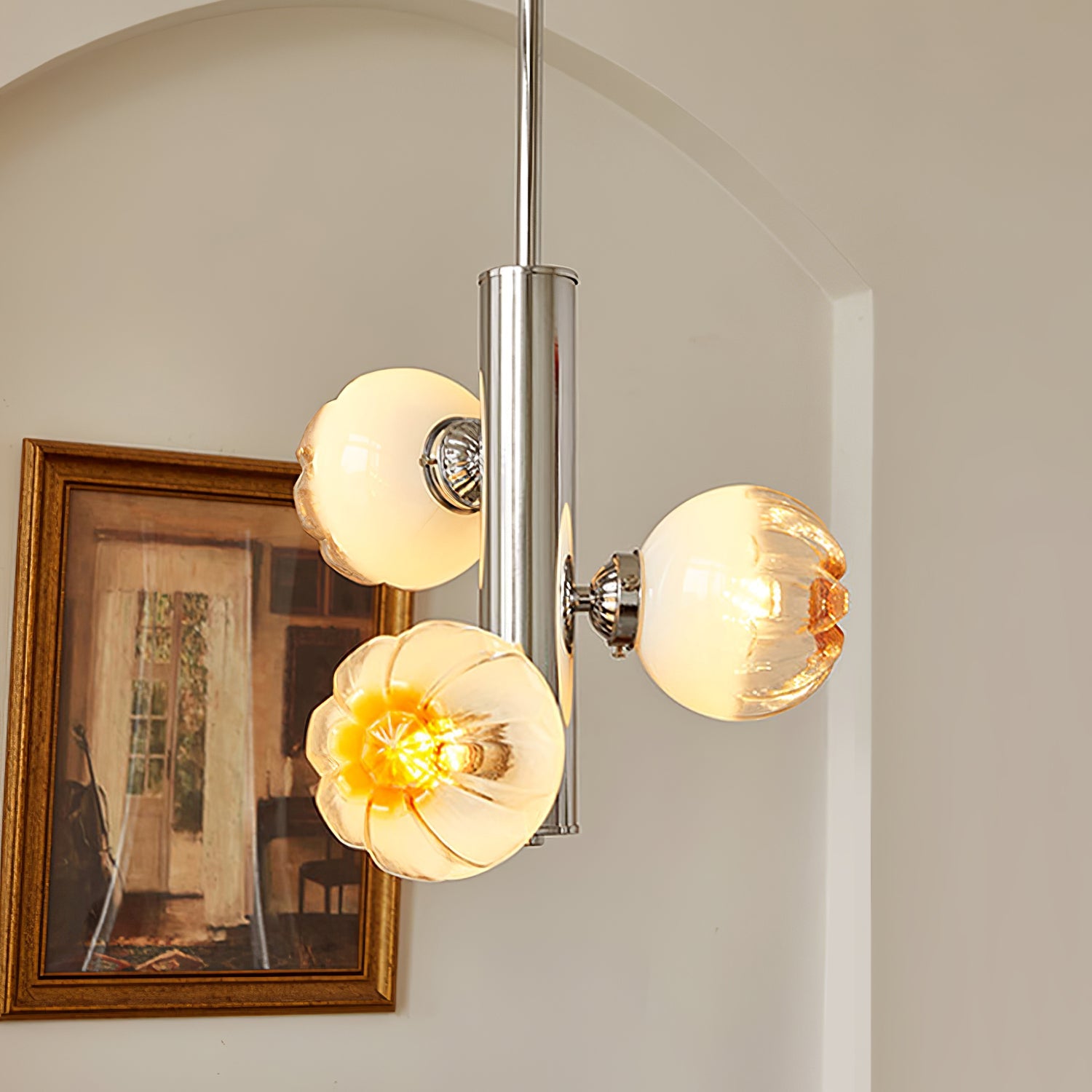 VERITY BLOOMING PETAL LUMINAIRE
