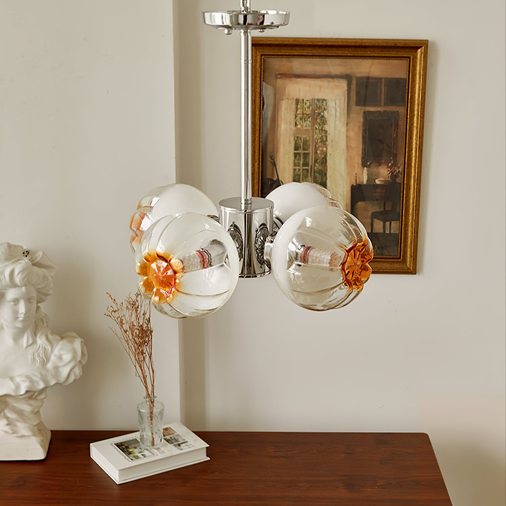 VERITY BLOOMING PETAL LUMINAIRE