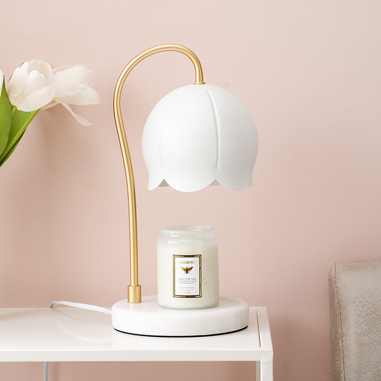 HEATHCLIFF FLORAL ILLUMINATION LANTERN