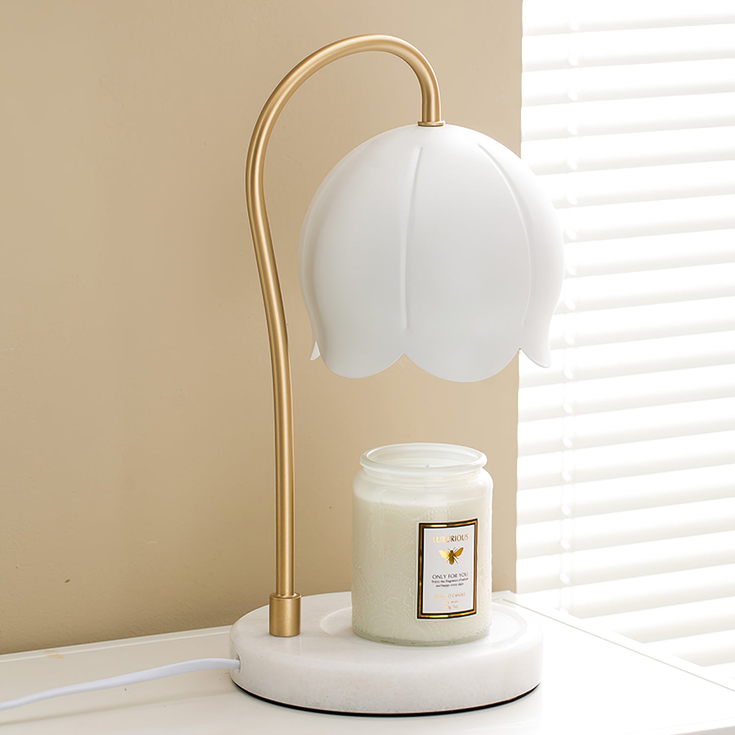 HEATHCLIFF FLORAL ILLUMINATION LANTERN
