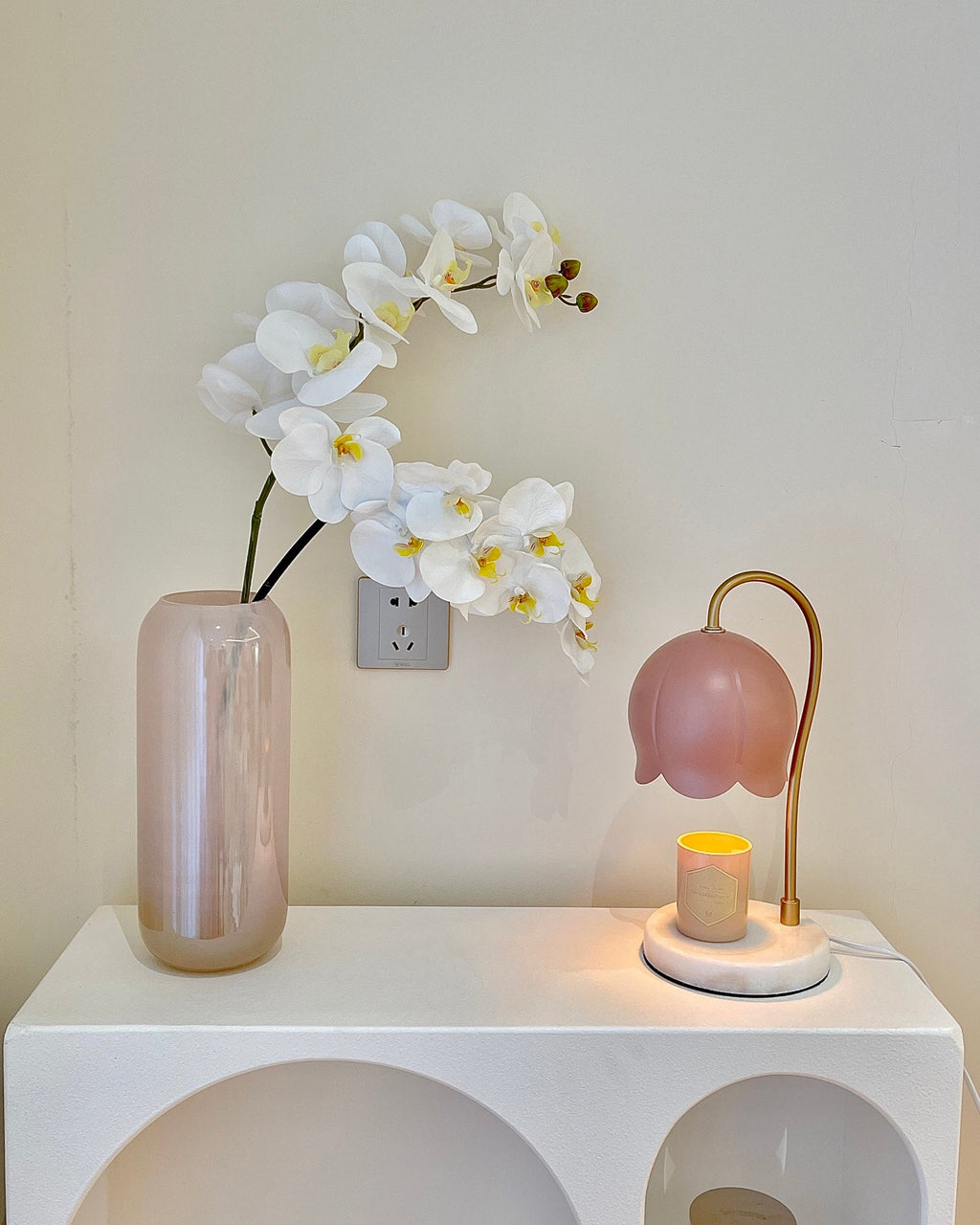 HEATHCLIFF FLORAL ILLUMINATION LANTERN