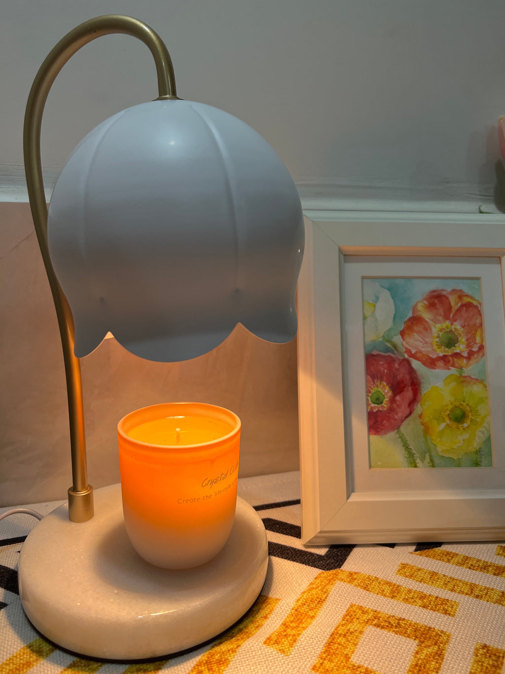 HEATHCLIFF FLORAL ILLUMINATION LANTERN