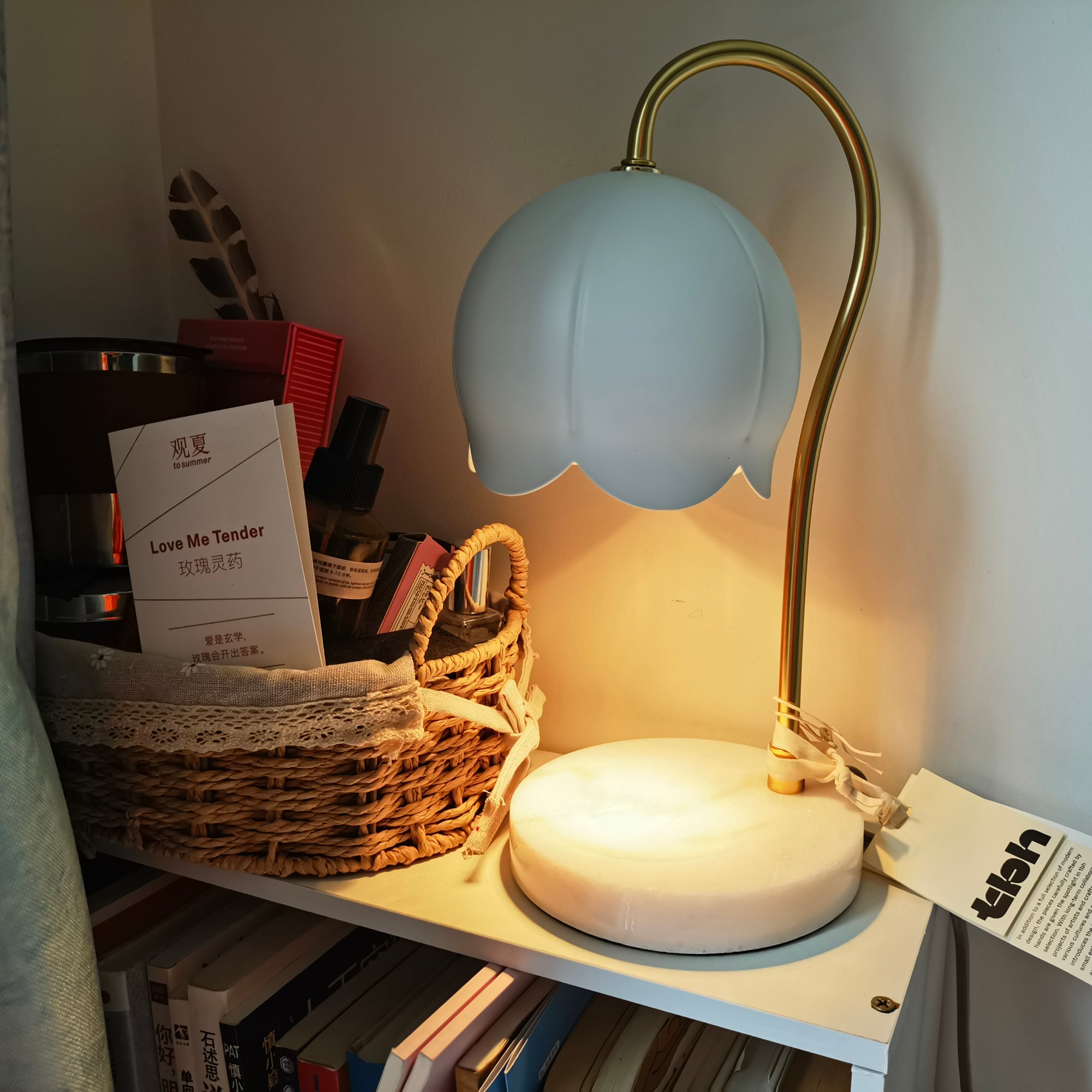 HEATHCLIFF FLORAL ILLUMINATION LANTERN