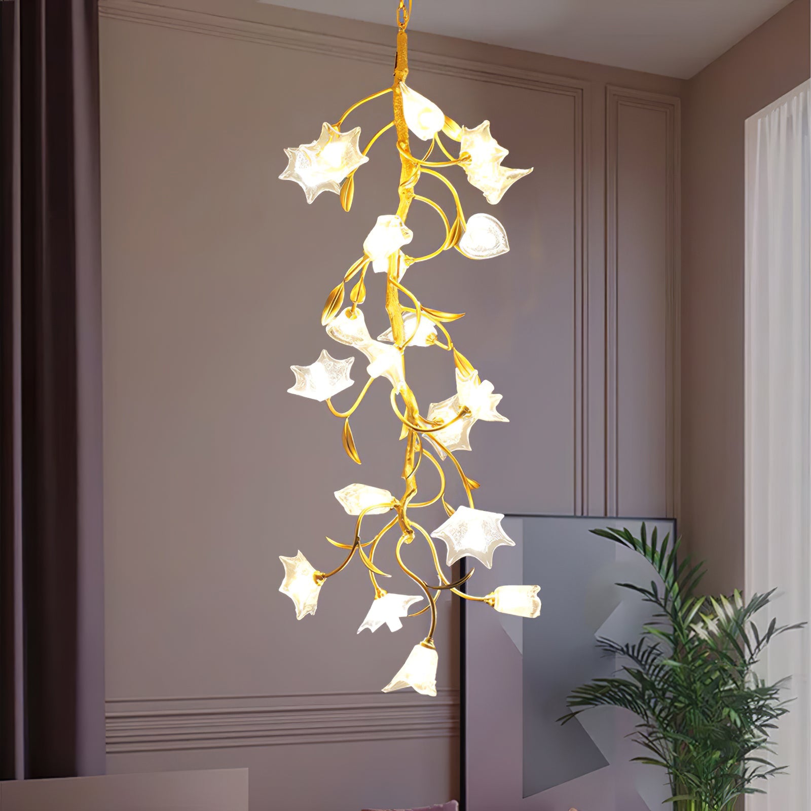 MARIGOLD GARDEN ORB CHANDELIER