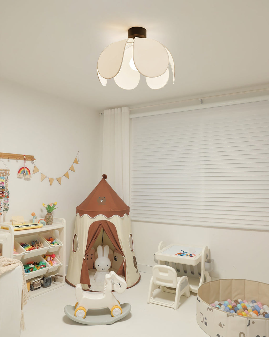 WINTERBOURNE PETAL DRAPED CEILING LANTERN