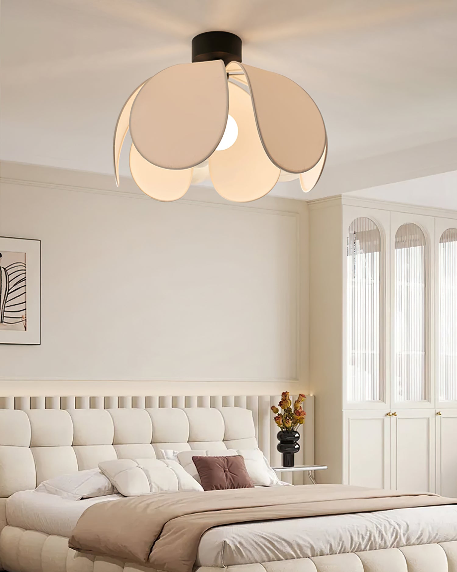 WINTERBOURNE PETAL DRAPED CEILING LANTERN
