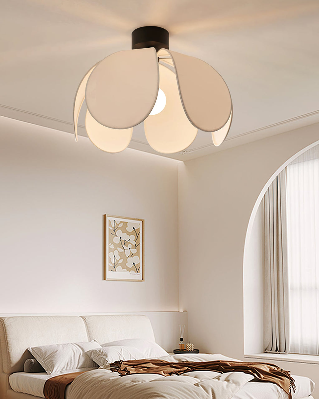 WINTERBOURNE PETAL DRAPED CEILING LANTERN