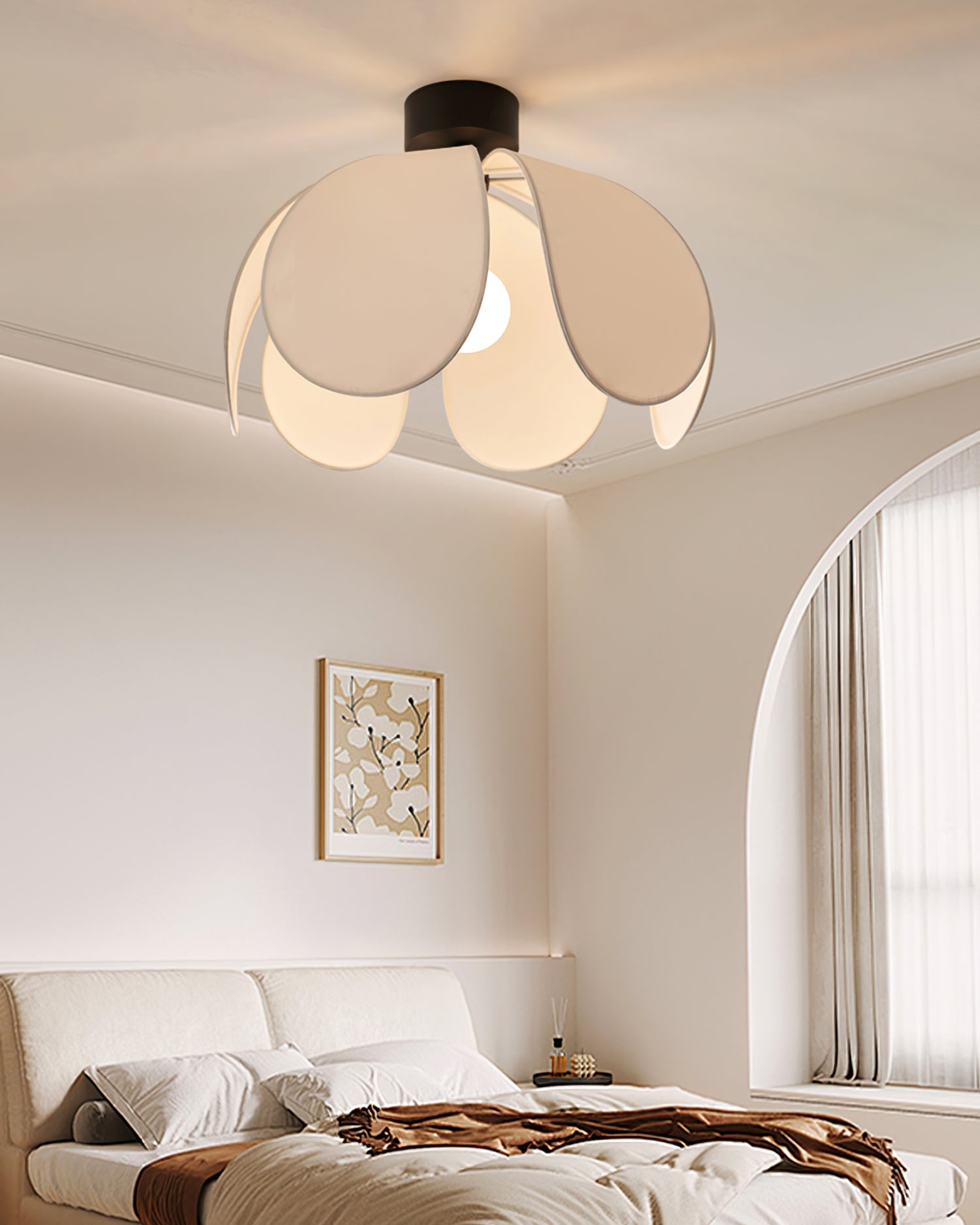 WINTERBOURNE PETAL DRAPED CEILING LANTERN
