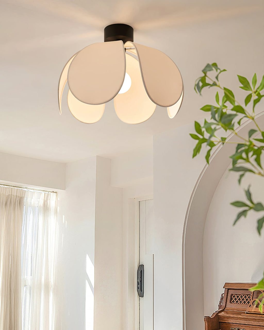 WINTERBOURNE PETAL DRAPED CEILING LANTERN