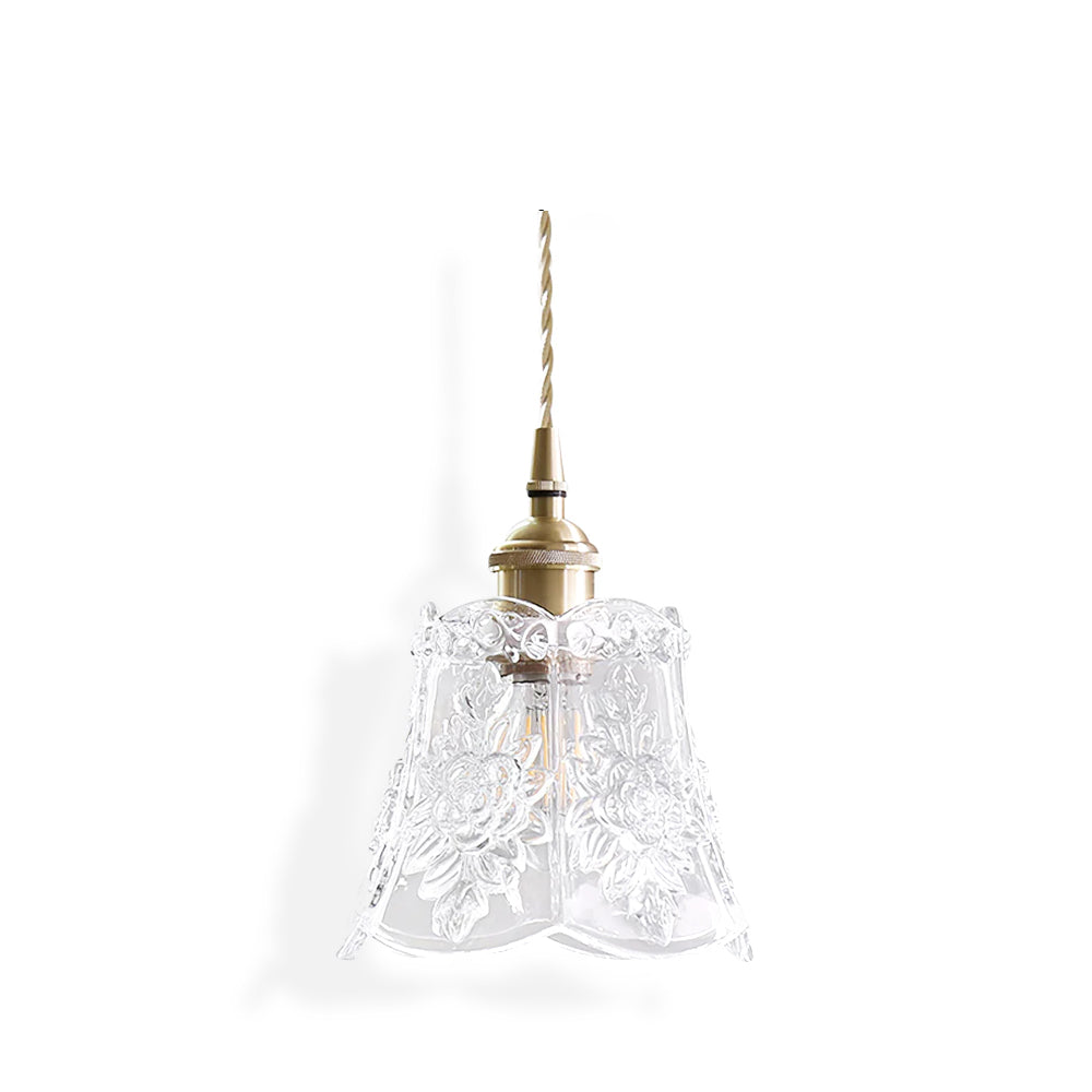 FLORENCE PETAL CRYSTAL HANGING LAMP