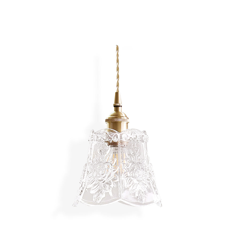 FLORENCE PETAL CRYSTAL HANGING LAMP