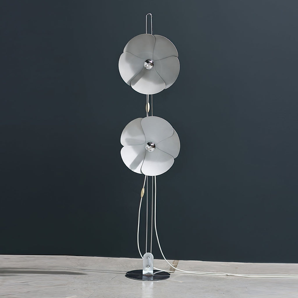 VERDANT BLOOM SILVER LAMP