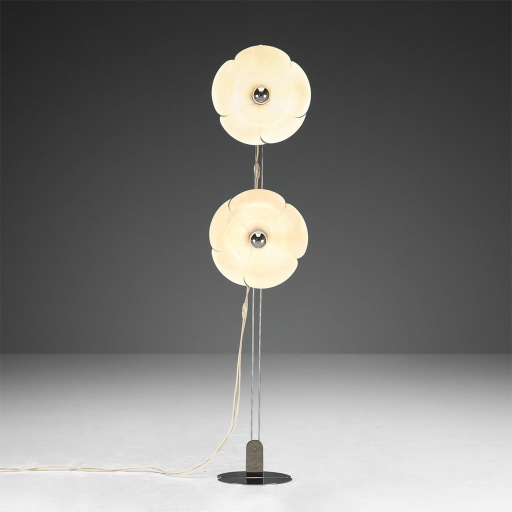 VERDANT BLOOM SILVER LAMP