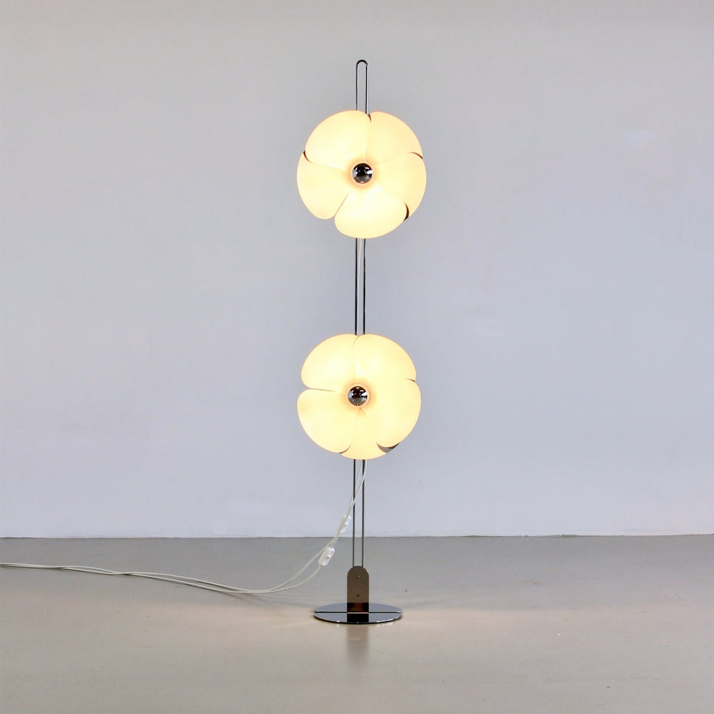 VERDANT BLOOM SILVER LAMP
