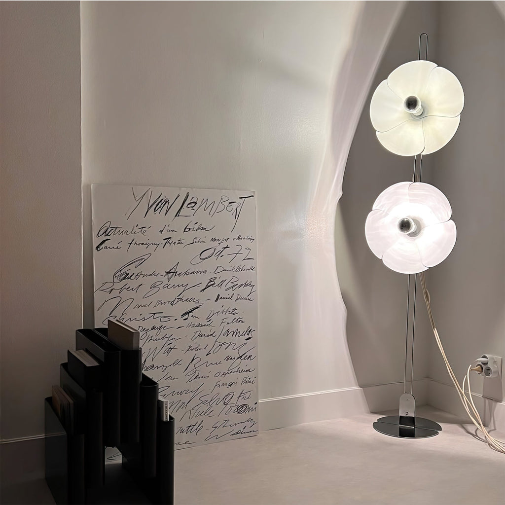 VERDANT BLOOM SILVER LAMP