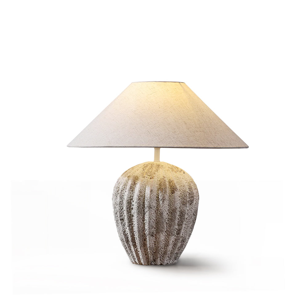WINTHROP RIBBED CERAMIC ILLUMINATOR