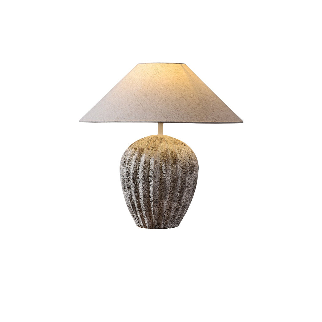 WINTHROP RIBBED CERAMIC ILLUMINATOR