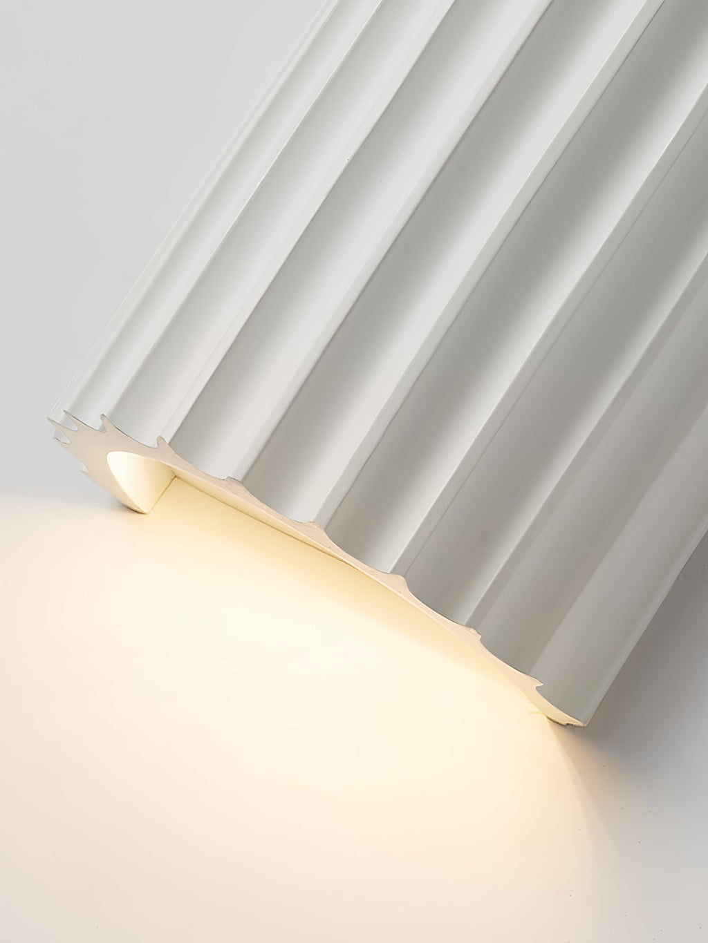 CARLETON FLUTED RESIN ILLUMINATOR