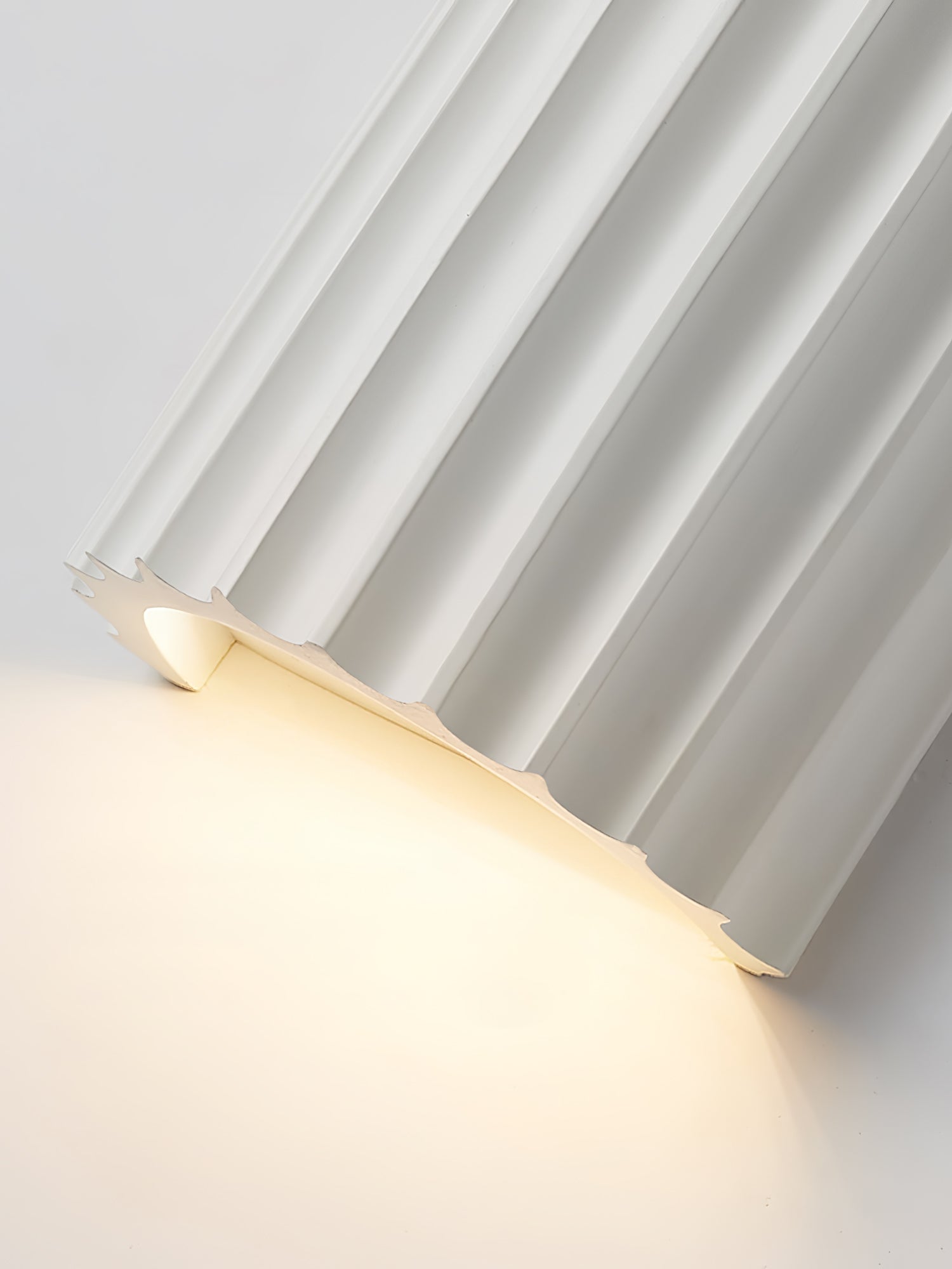 CARLETON FLUTED RESIN ILLUMINATOR