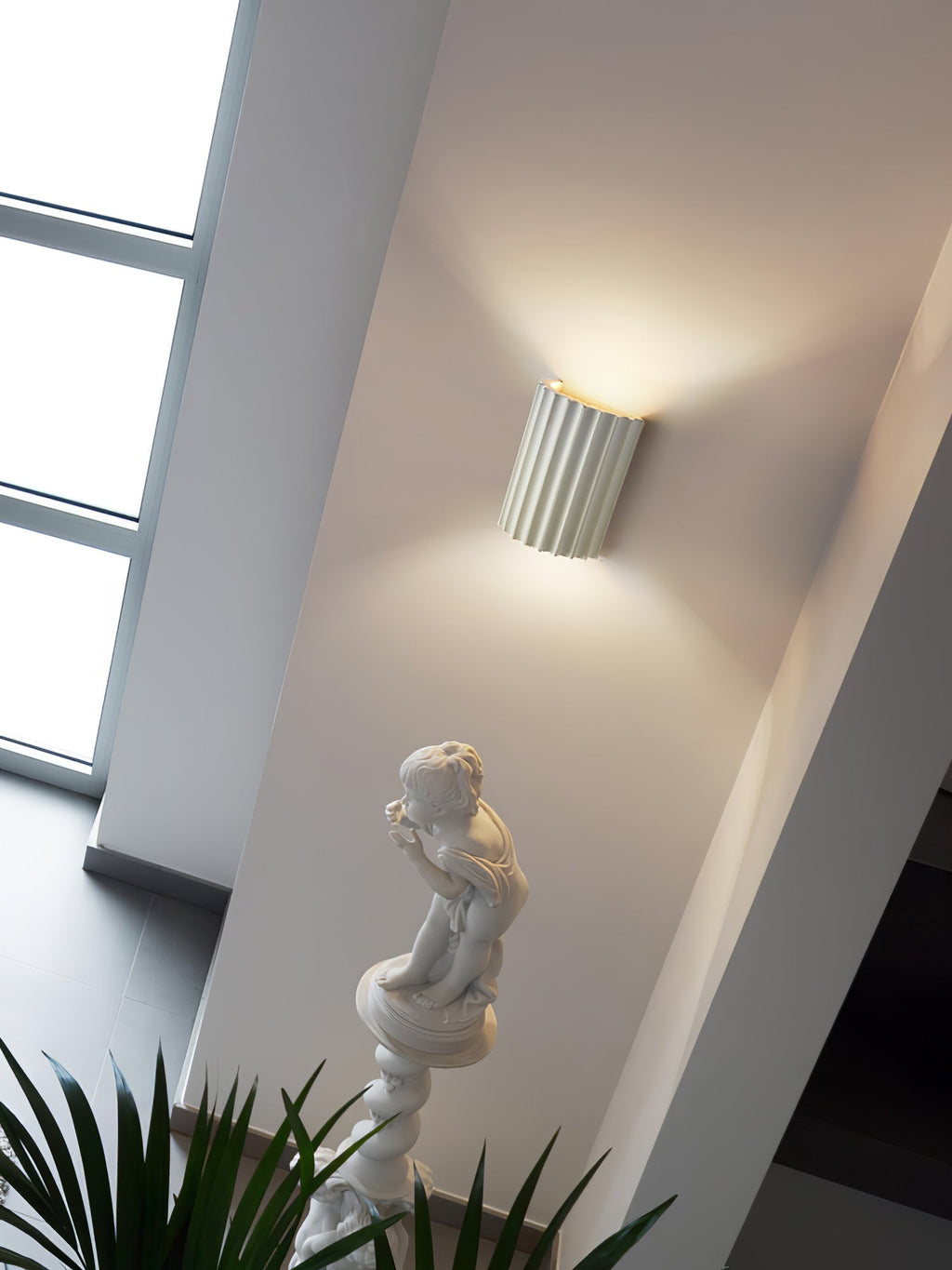 CARLETON FLUTED RESIN ILLUMINATOR
