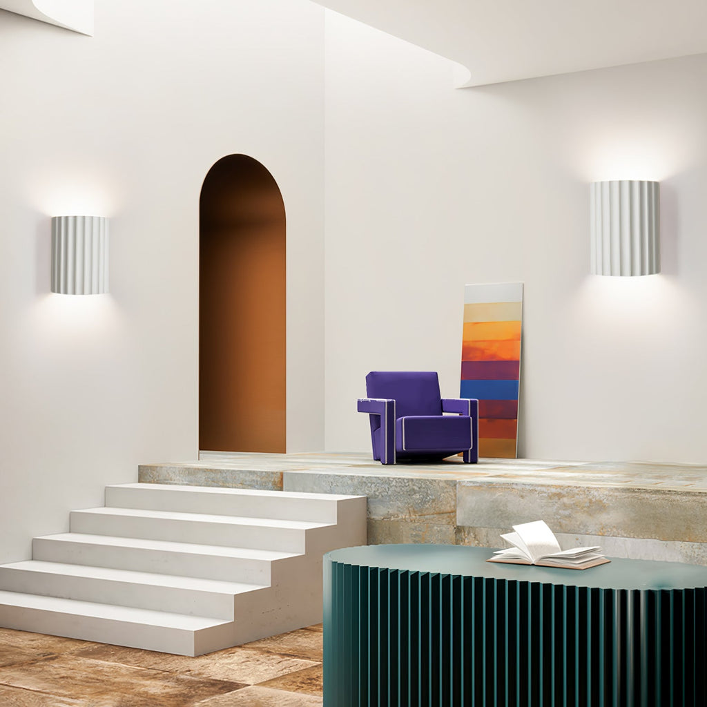 CARLETON FLUTED RESIN ILLUMINATOR