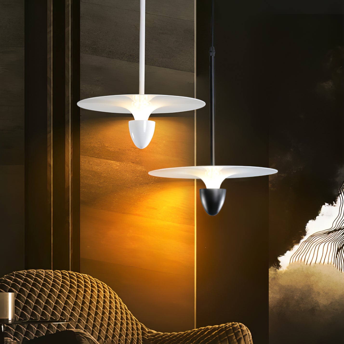 ASTRAL DISC HANGING LANTERN