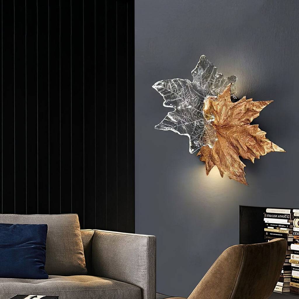 VERDANT FOLIAGE ILLUMINATION WALL SCONCE