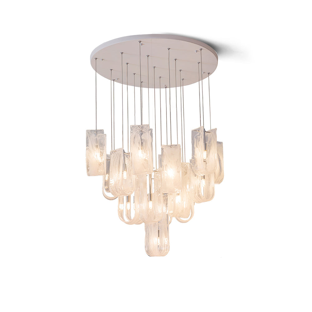 VANDERBILT CRYSTAL TEARDROP LUMINAIRE