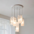 VANDERBILT CRYSTAL TEARDROP LUMINAIRE