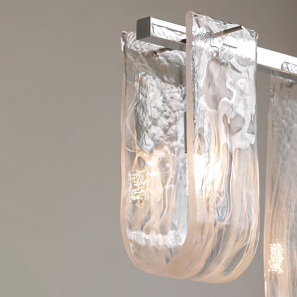 VANDERBILT CRYSTAL TEARDROP LUMINAIRE