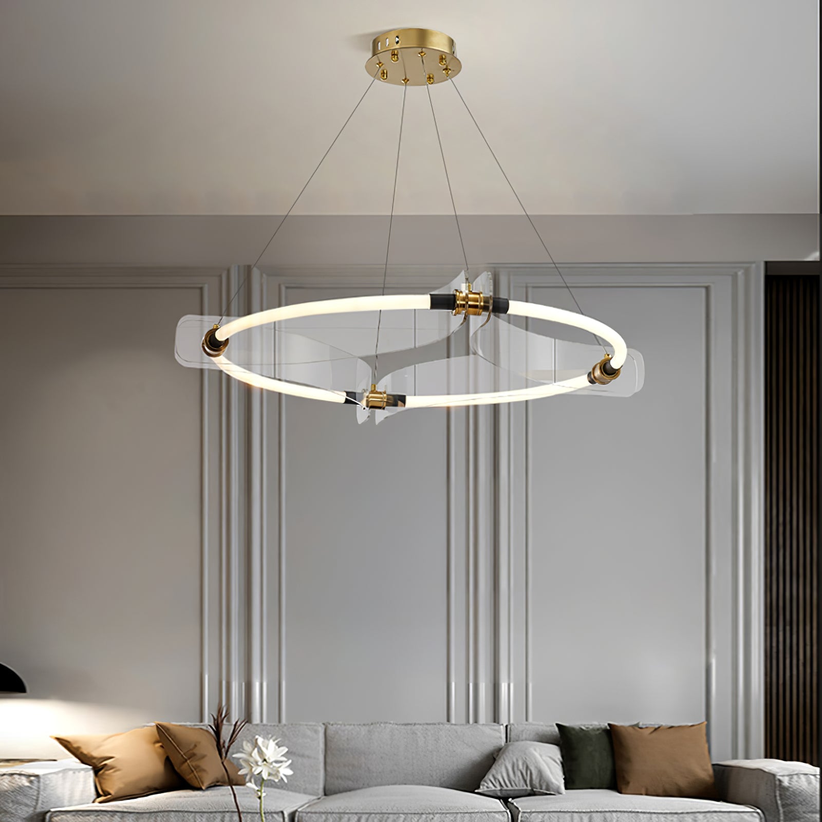 WINDSOR ACRYLIC SPHERE CEILING LANTERN