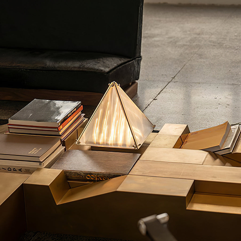 BRACKENWOOD GEOMETRIC ILLUMINATION LAMP