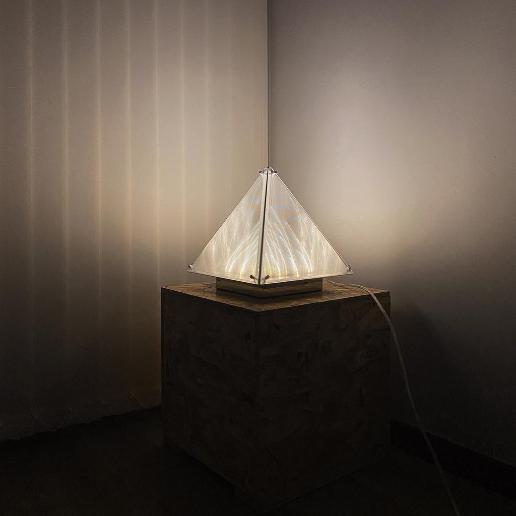 BRACKENWOOD GEOMETRIC ILLUMINATION LAMP