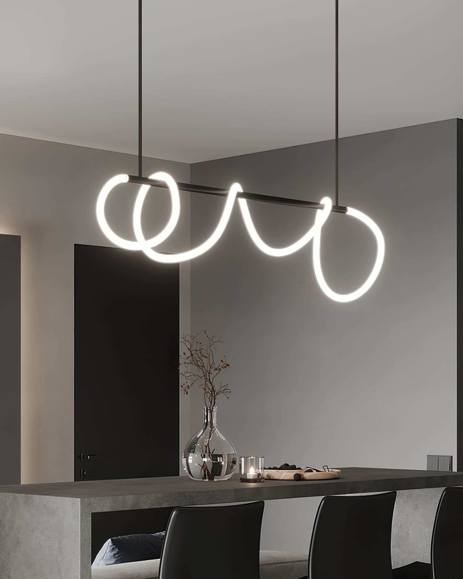 RAVENWORTH SHADOWED CRYSTAL LUMINAIRE