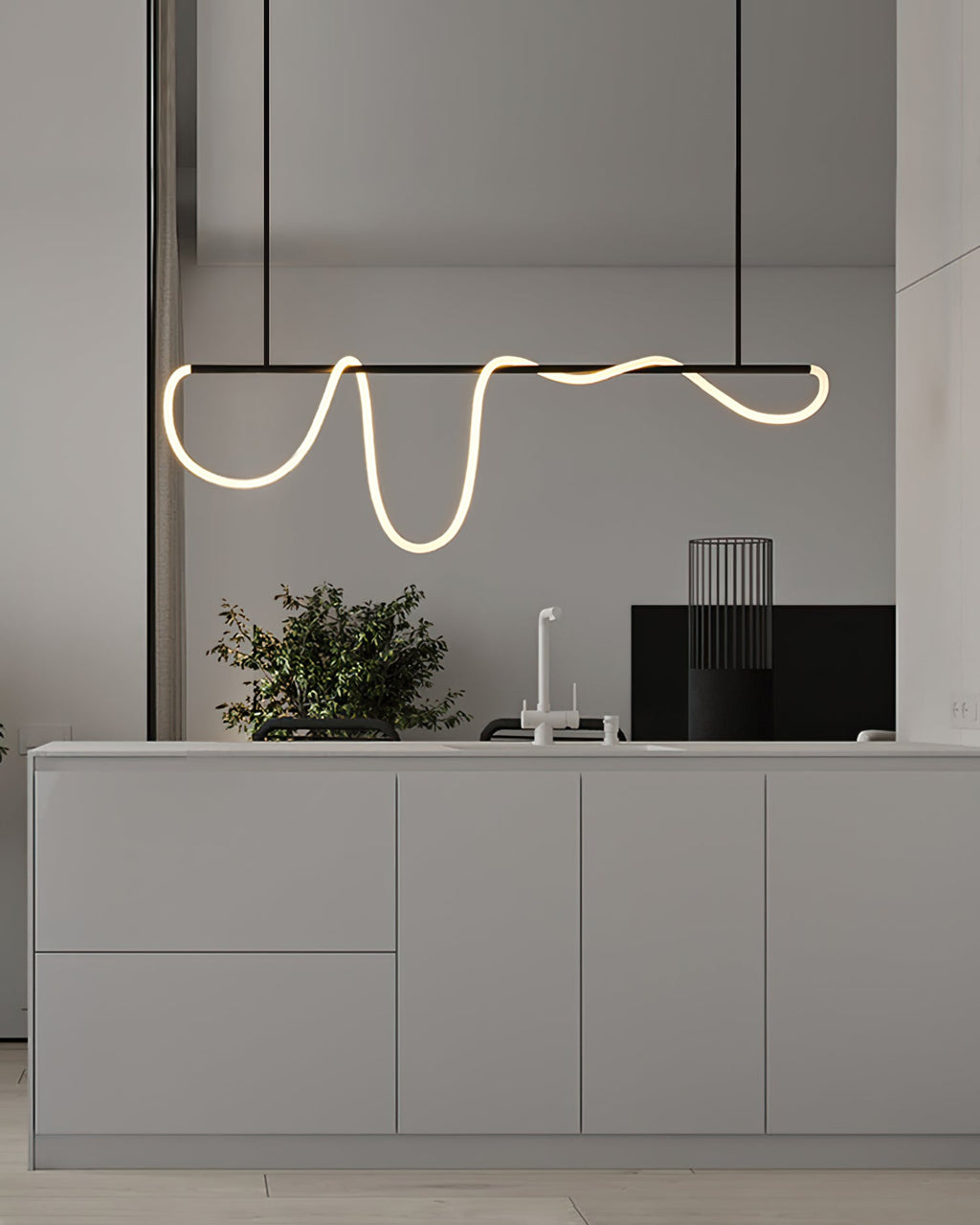 RAVENWORTH SHADOWED CRYSTAL LUMINAIRE