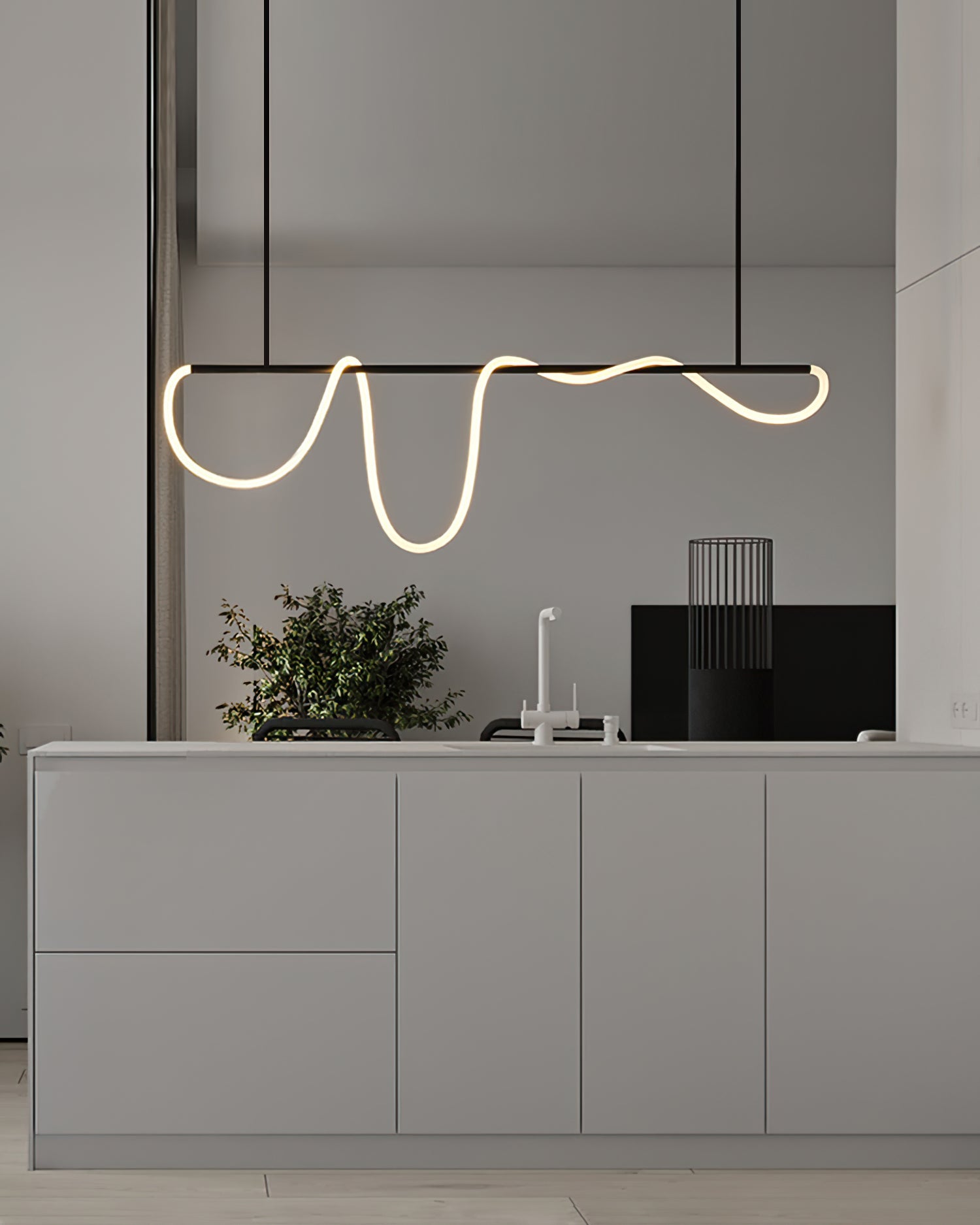 RAVENWORTH SHADOWED CRYSTAL LUMINAIRE