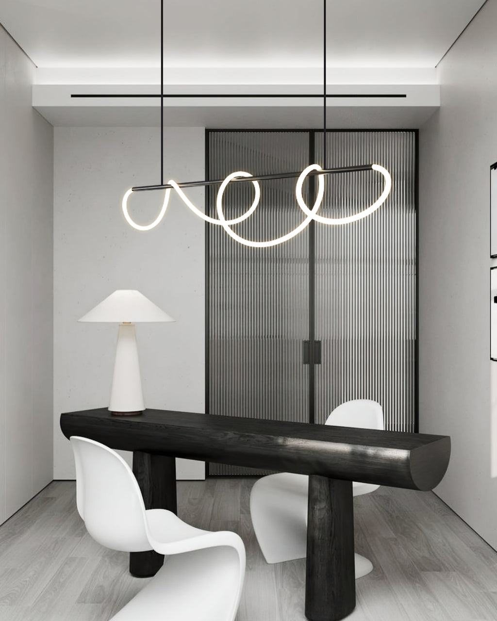 RAVENWORTH SHADOWED CRYSTAL LUMINAIRE